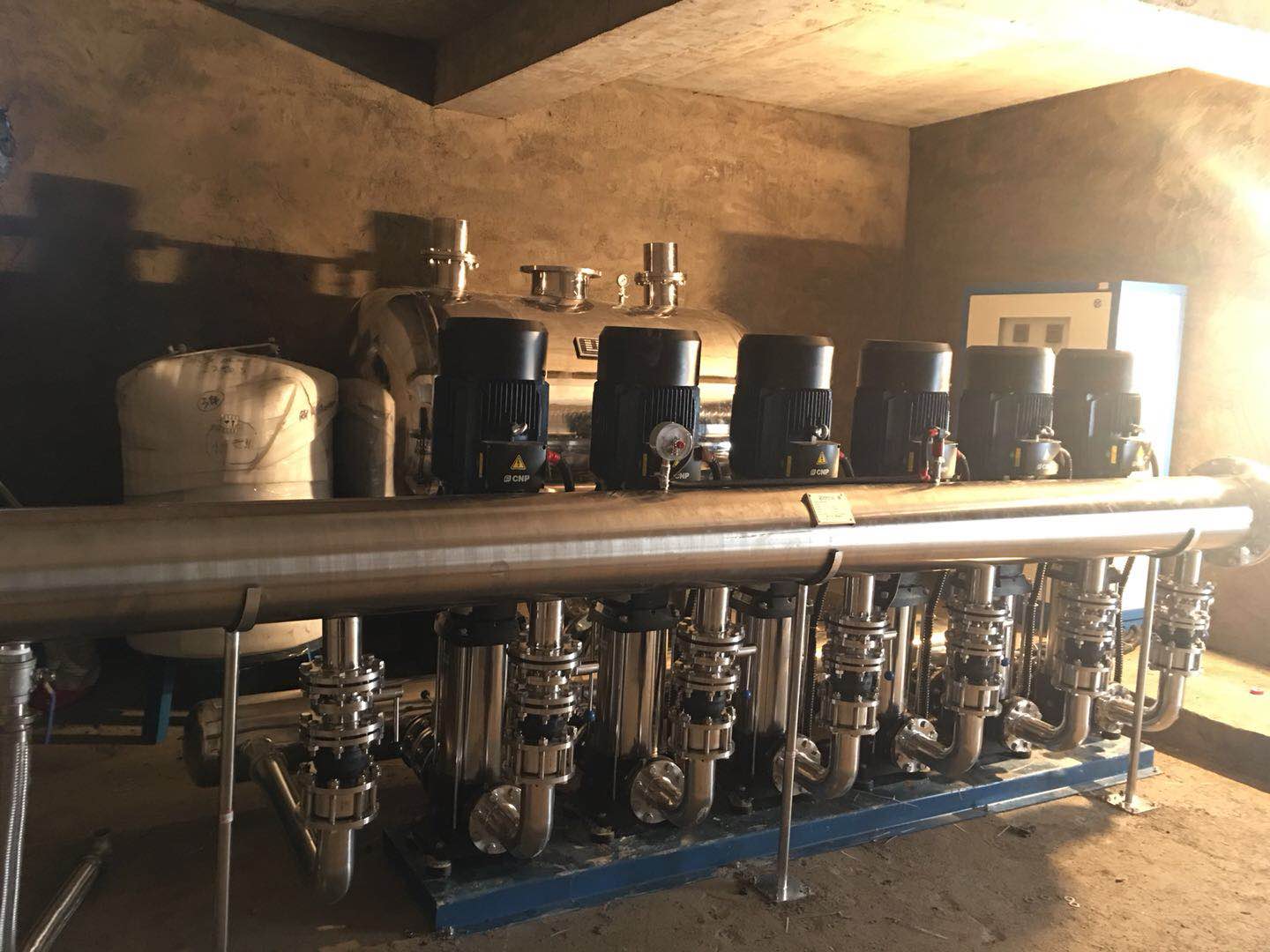 變頻恒壓供水設備水泵起停過于頻繁原因